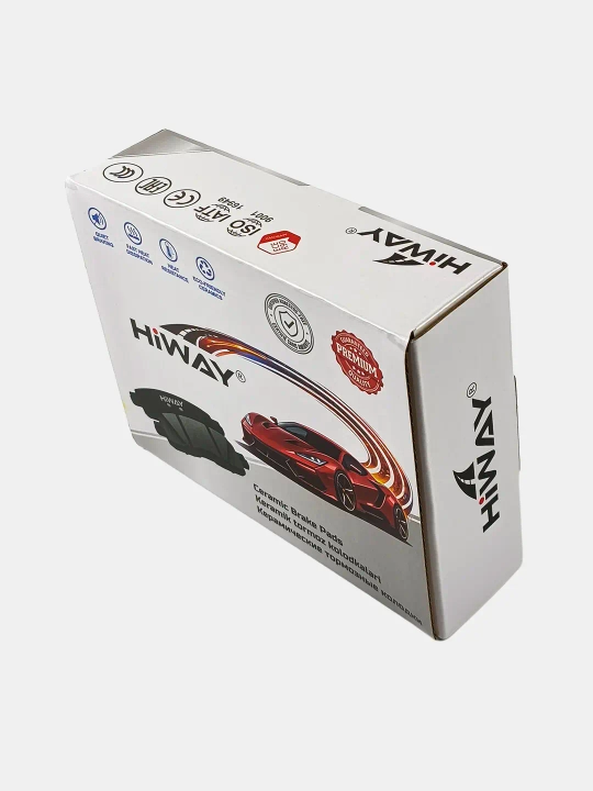 HiWAY oldi va orqa keramik tormoz kolodkalari barcha CHEVROLET modellari uchun