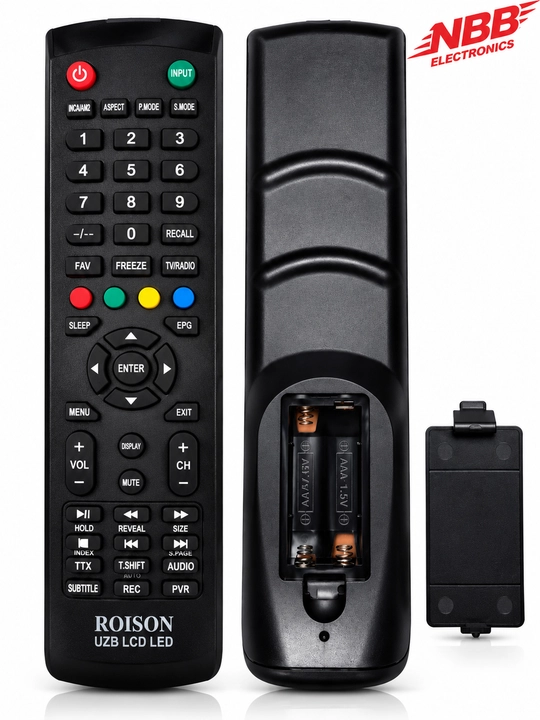 ROISON UZB LCD LED Televizor uchun pult, pult tv, masofadan boshqarish pulti