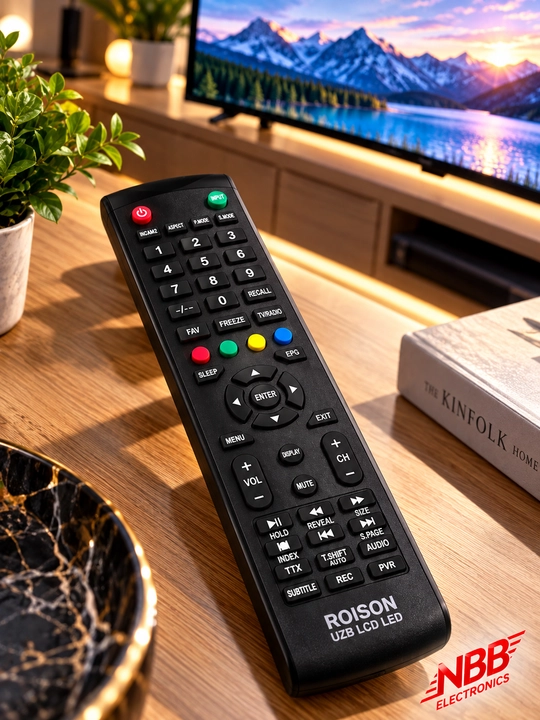 ROISON UZB LCD LED Televizor uchun pult, pult tv, masofadan boshqarish pulti