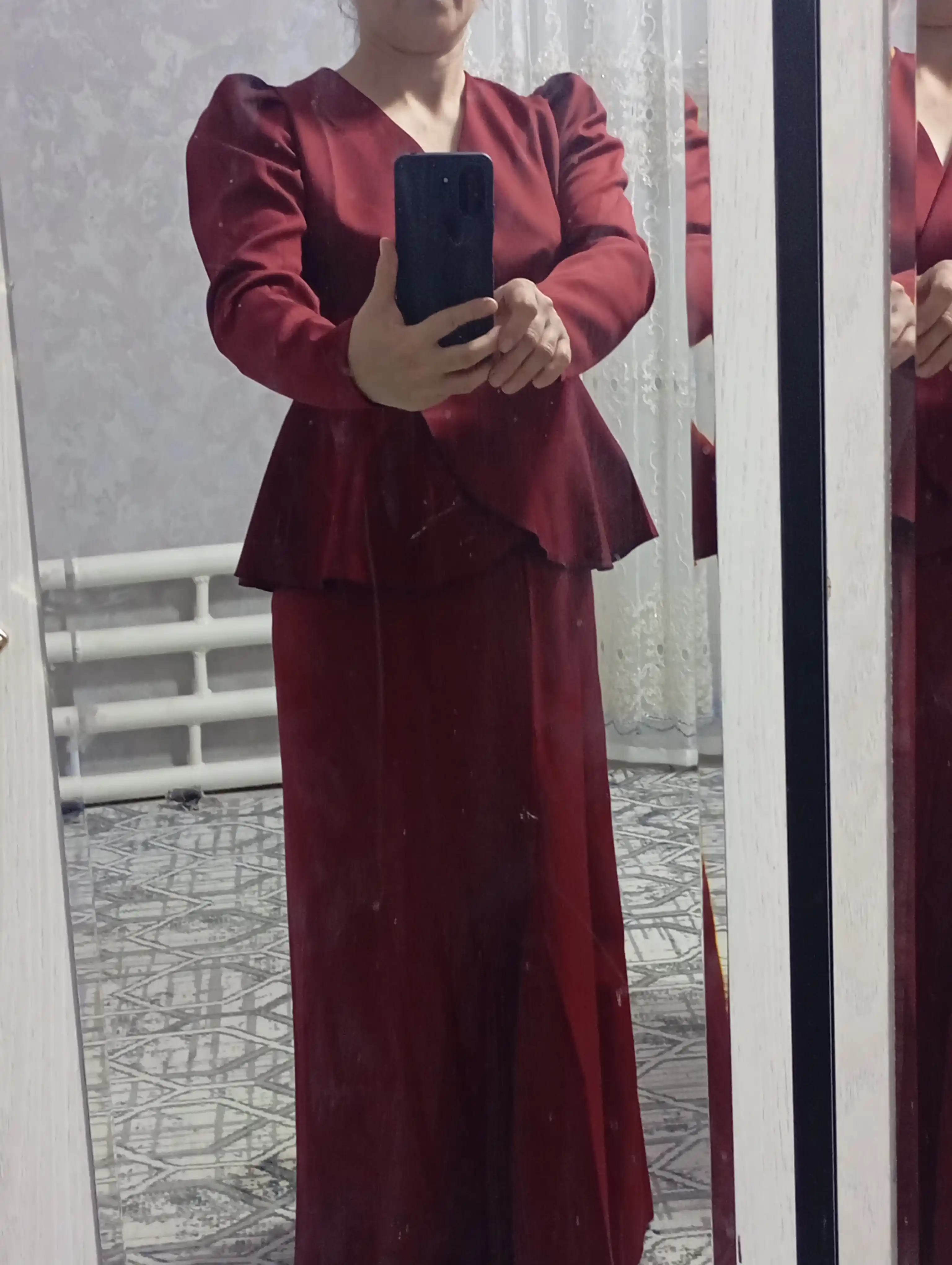 Женский костюм двойка кофта-юбка, 42-44, 46-48, бордовый, розовый, черный, белый