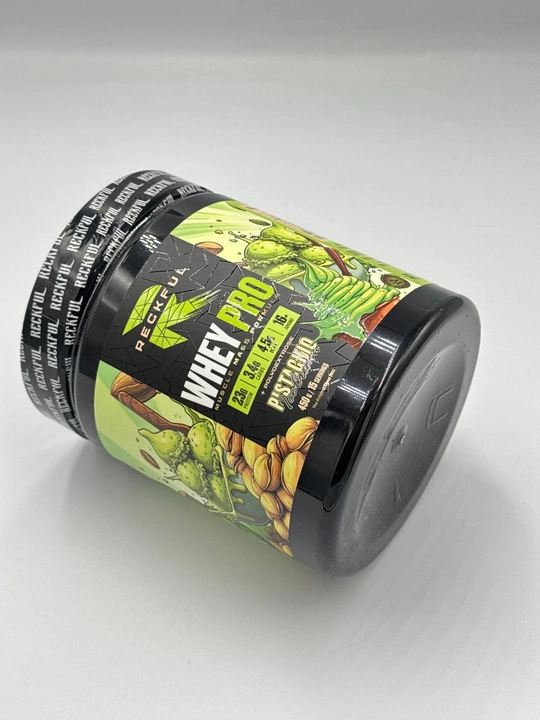 Reckful Whey+Polydextrose, 450 г, 15 порций, вкус фисташки