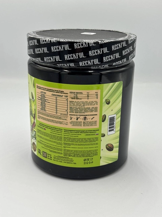 Reckful Whey+Polydextrose, 450 г, 15 порций, вкус фисташки