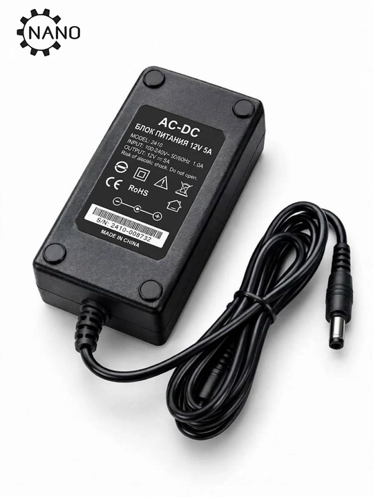 Блок питания AC-DC 12V 5A (модель AL-1205)