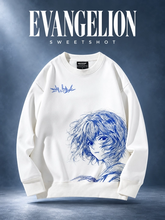 Свитшот с дизайном Evangelion - 