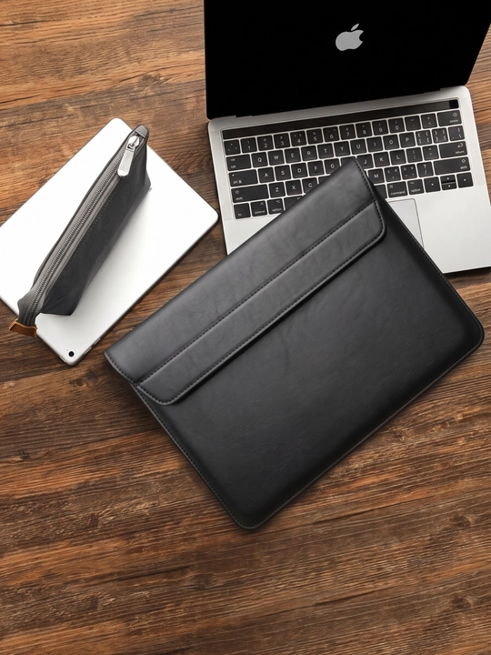 Leather Sleeve Case для MacBook — 13.6″ va 15″ charm konvert-g'ilof