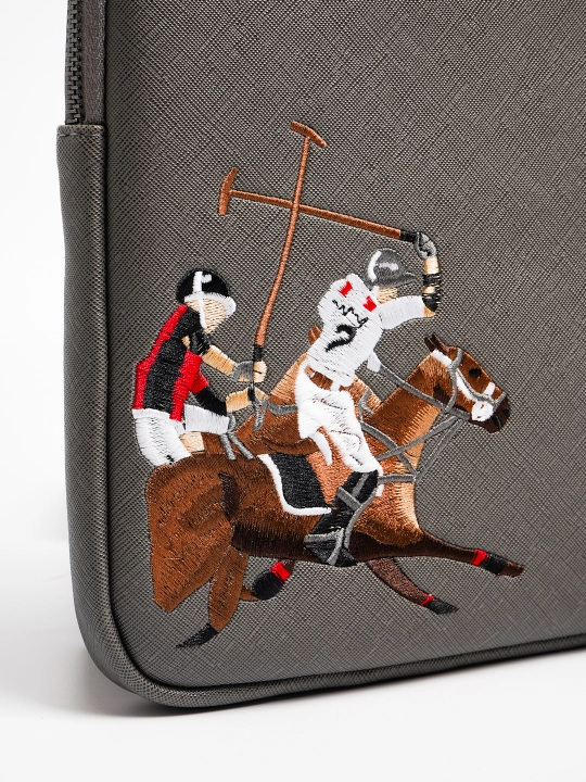 Santa Barbara Polo & Racquet Club мужская барсетка сумка, клатч для ноутбука и документов