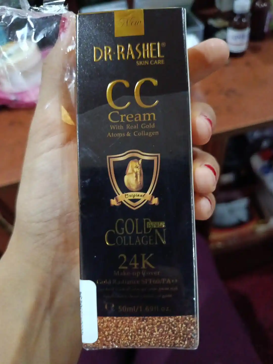24K Gold kollagen CC Cream SPF60 tonal kremi, Dr Rashel, 50 ml