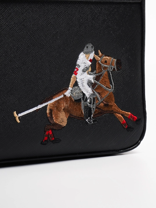 Santa Barbara Polo & Racquet Club мужская барсетка сумка, клатч для ноутбука и документов