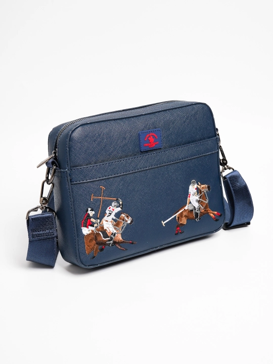 Santa Barbara Polo & Racquet Club мужская барсетка сумка, клатч для ноутбука и документов
