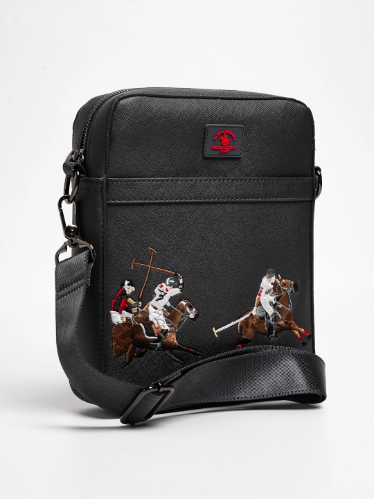 Santa Barbara Polo & Racquet Club мужская барсетка сумка, клатч для ноутбука и документов - 