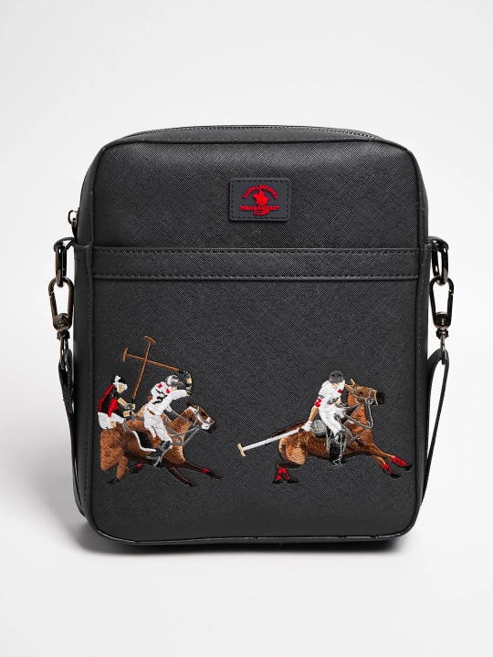 Santa Barbara Polo & Racquet Club мужская барсетка сумка, клатч для ноутбука и документов