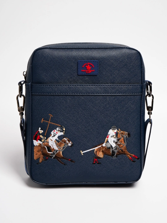 Santa Barbara Polo & Racquet Club мужская барсетка сумка, клатч для ноутбука и документов