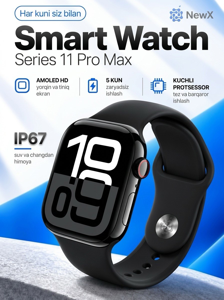 Смарт-часы Series 11 для мужчин и женщин, умные часы, Bluetooth, звонки и уведомления - 