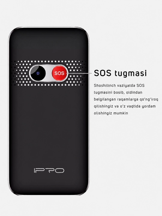 IPRO A13 GSM компактный кнопочный телефон, Dual SIM, удобный для пожилых