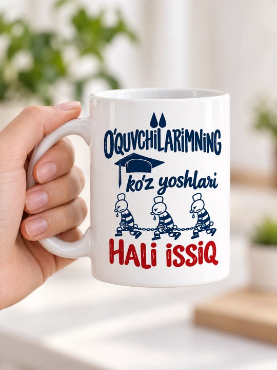 Giftory mem va kulgili yozuvli sovg‘a krujka, prikol dizaynlar, 330 ml