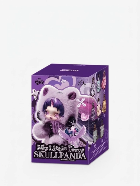 MY LITTLE PONY Sirli yumshoq kolleksiya qo‘g‘irchog‘i syurprizi, SKULLPANDA - 