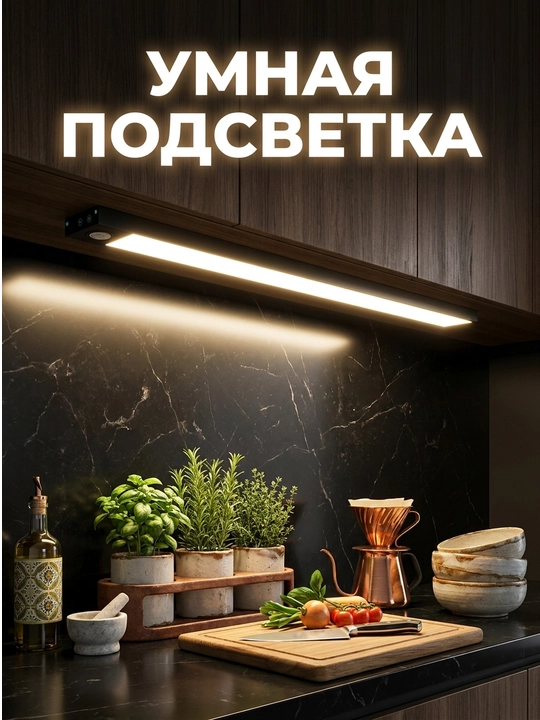 Aqilli chiroq, harakat sensori yoritgichi aqlli, simsiz led chiroq, magnitli, usb led - 