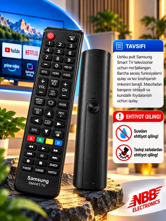 Универсальный пульт для телевизоров SAMSUNG Smart TV, пульт для ТВ, пульт управления