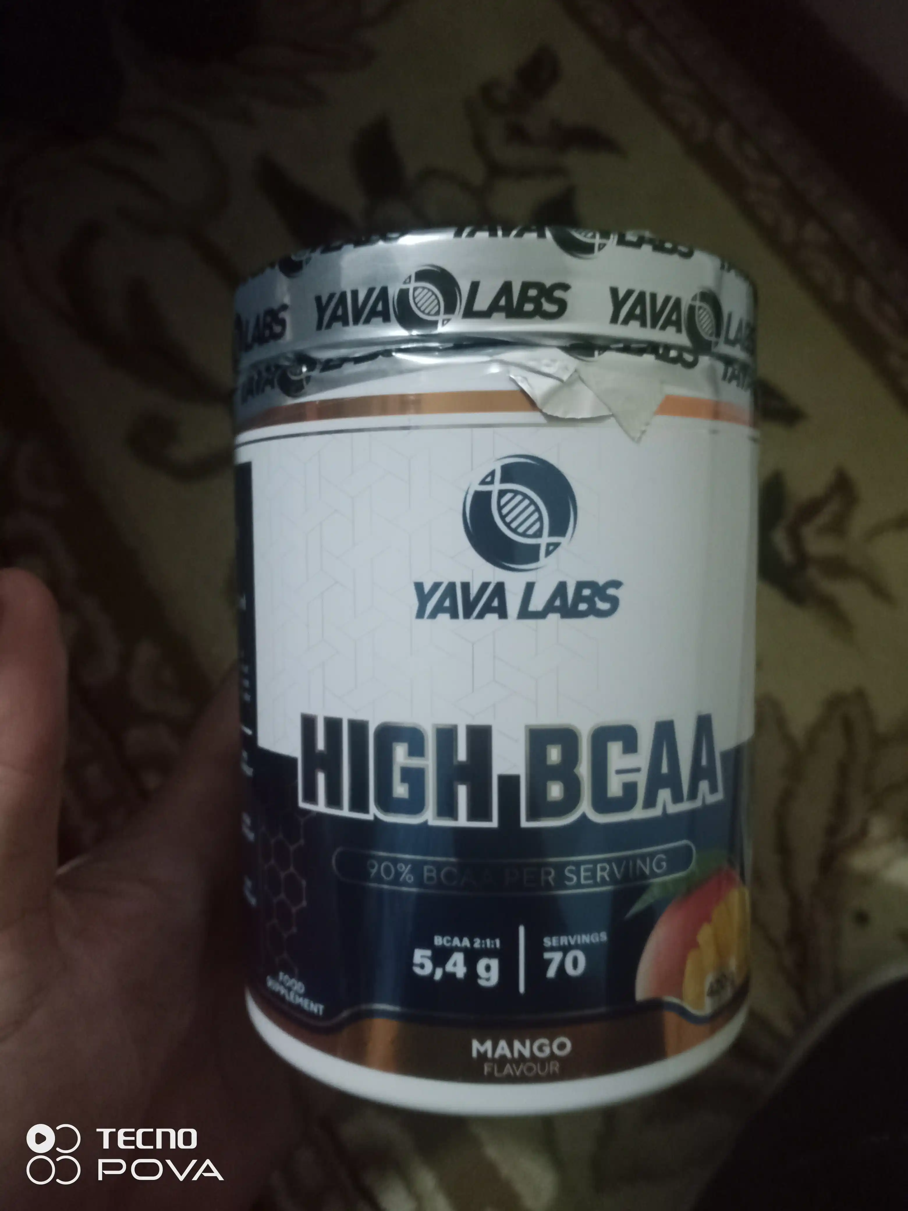 YAVA LABS HIGH BCAA аминокислоты