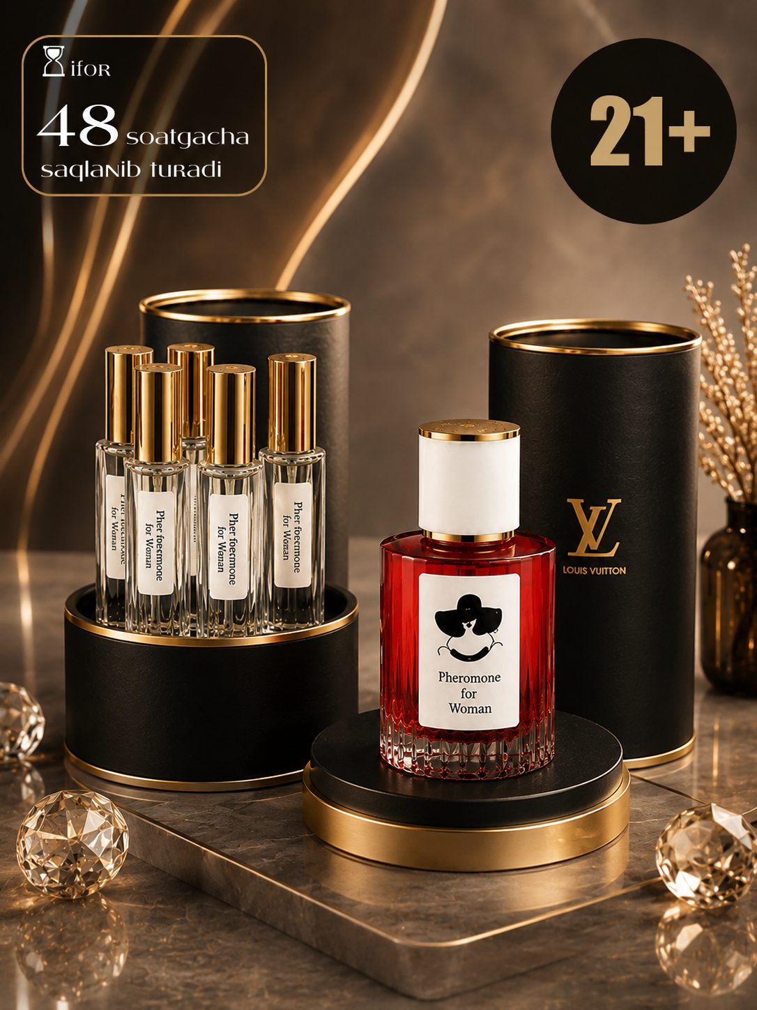 Духи с феромонами для женщин и мужчин Pheromone for Man and Women, 30, 50, 100 мл - 