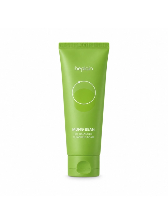 Пенка для умывания Beplain Mung Bean pH-Balanced Cleansing Foam 80 мл - 