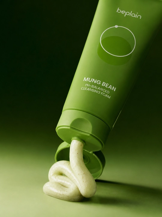 Beplain Mung Bean pH muvozanatli yuz yuvish ko‘pigi 80 ml
