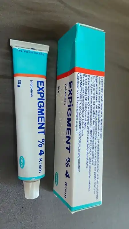 Expigment — отбеливающий крем/мазь (4%) от пигментации и веснушек, 20 г