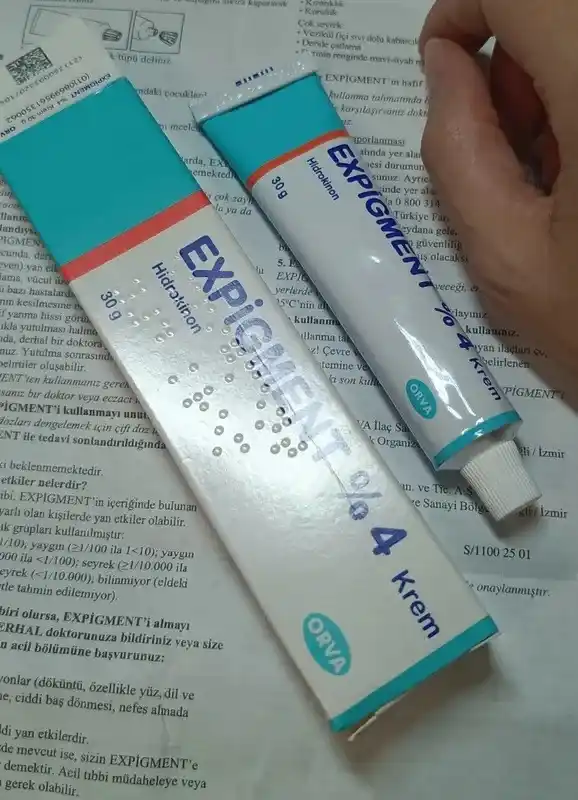 Expigment — отбеливающий крем/мазь (4%) от пигментации и веснушек, 20 г
