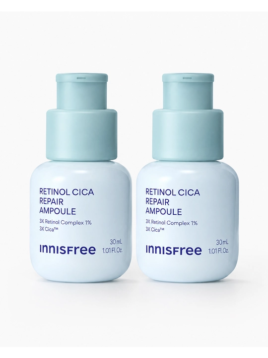 Ампула Innisfree Retinol Cica Repair с ретинолом и центеллой 30мл - 