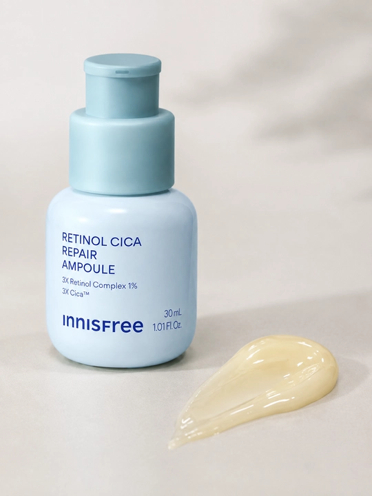 Ампула Innisfree Retinol Cica Repair с ретинолом и центеллой 30мл