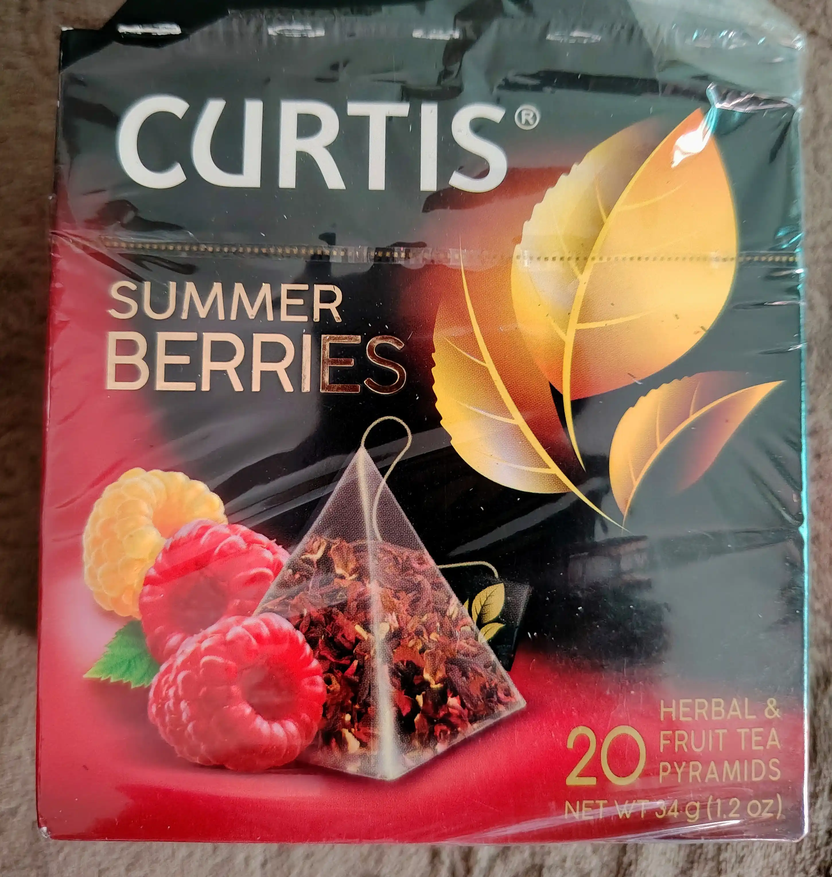 O‘tli choy piramidali Curtis "Summer Berries", 20 dona