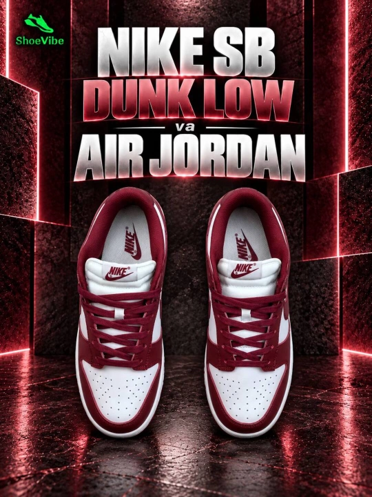 NIKE SB DUNK LOW va AIR JORDAN krossovkalari, 36-45 o‘lchamlarda, yoz va kuz uchun