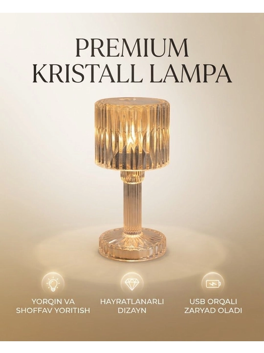 Kristal lampa - 
