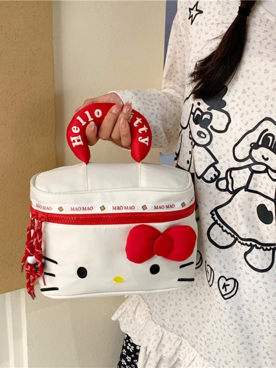 Mini sumka KITTY, mushukcha yuzli, yurakcha osig'ichli, qizlar uchun SHADIZA