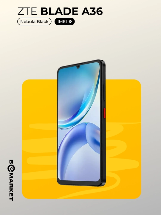 ZTE Blade A36, Nebula Black, 4/64 GB