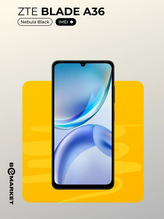 ZTE Blade A36, Nebula Black, 4/64 GB