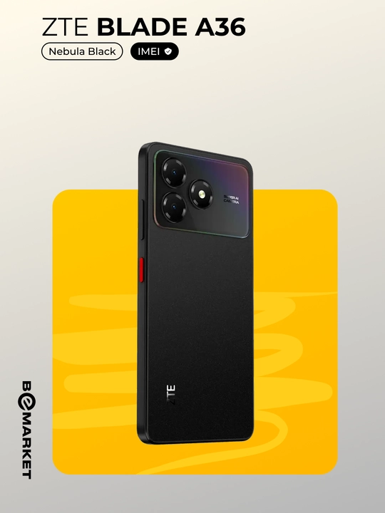 ZTE Blade A36, Nebula Black, 4/64 GB