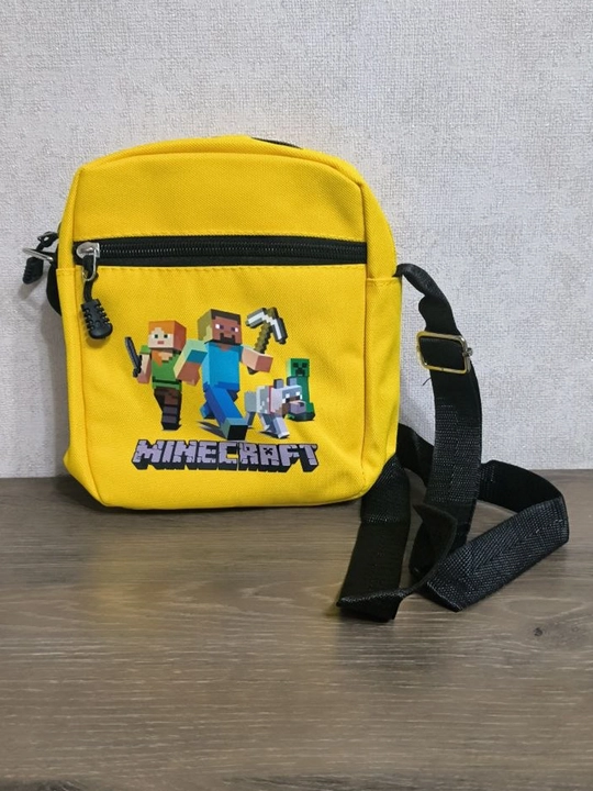 O‘g‘il va qiz bolalar uchun "Minecraft" va "Roblox" matoli kichik sumkachasi