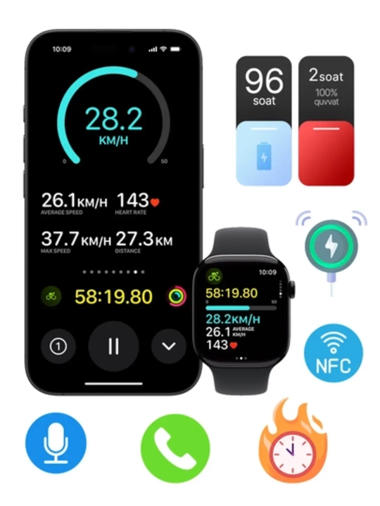 Smart Watch x series, умные часы, для мужчин и женщин