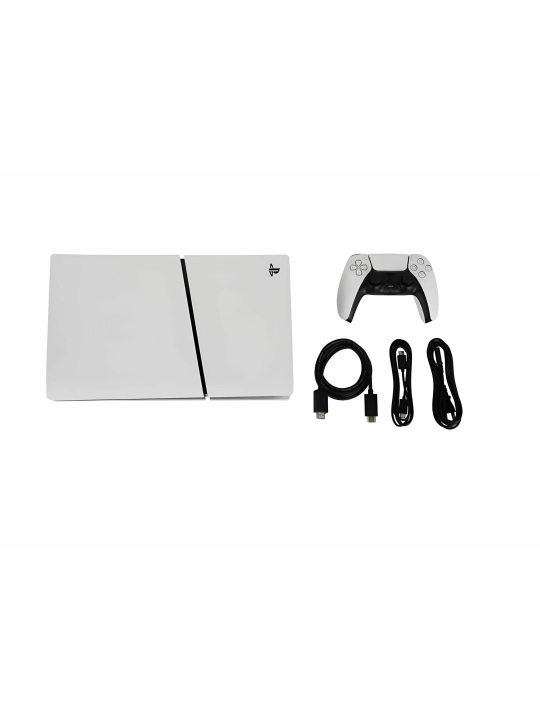 Sony PlayStation 5 Slim Digital 825gb uy konsoli,10+TOP o'yinlar kiritilgan 1/2/4 joystik