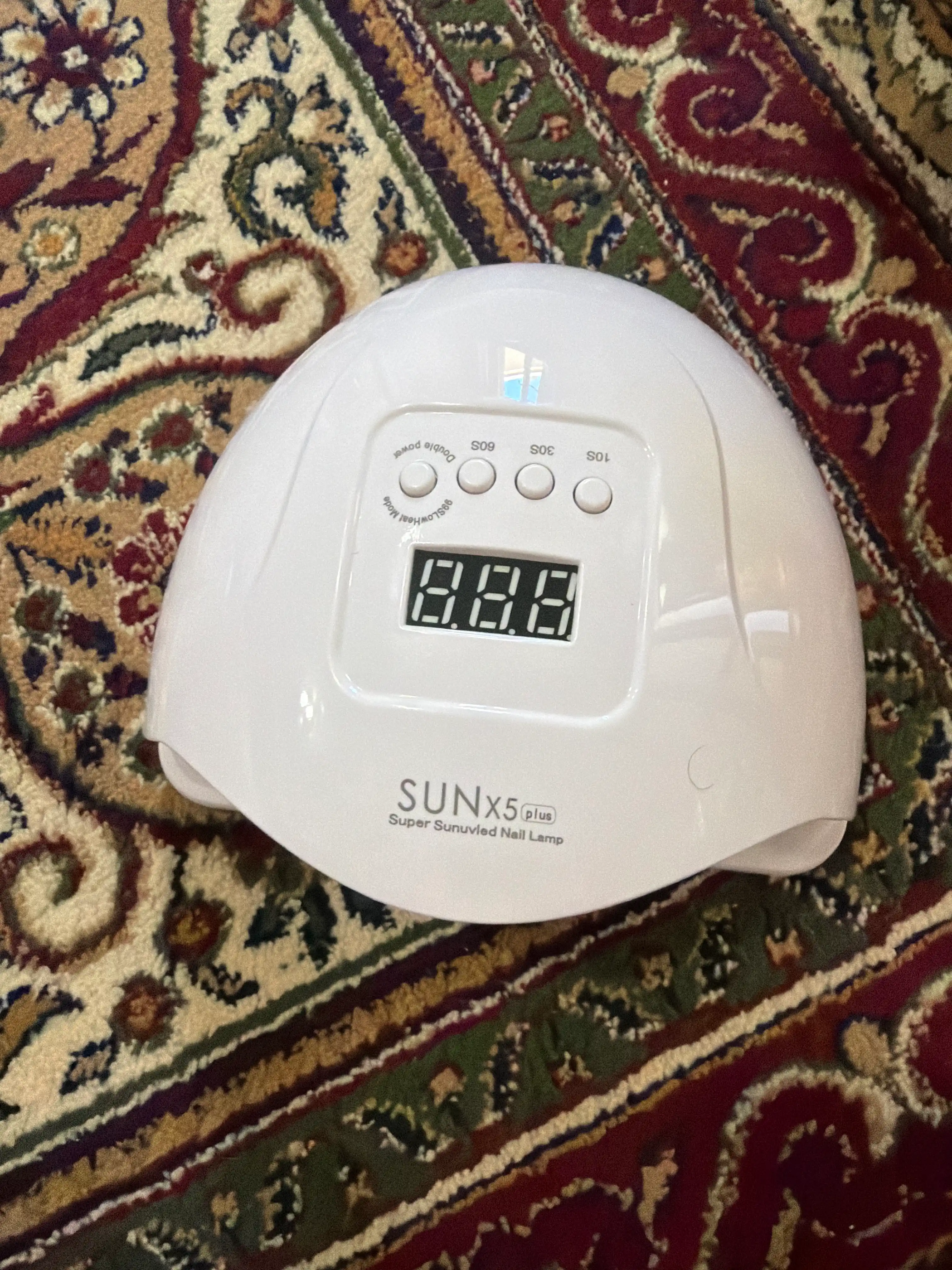 SUN X5 PLUS 120W manikyur lampasi, professional UV-LED manikyur lampasi