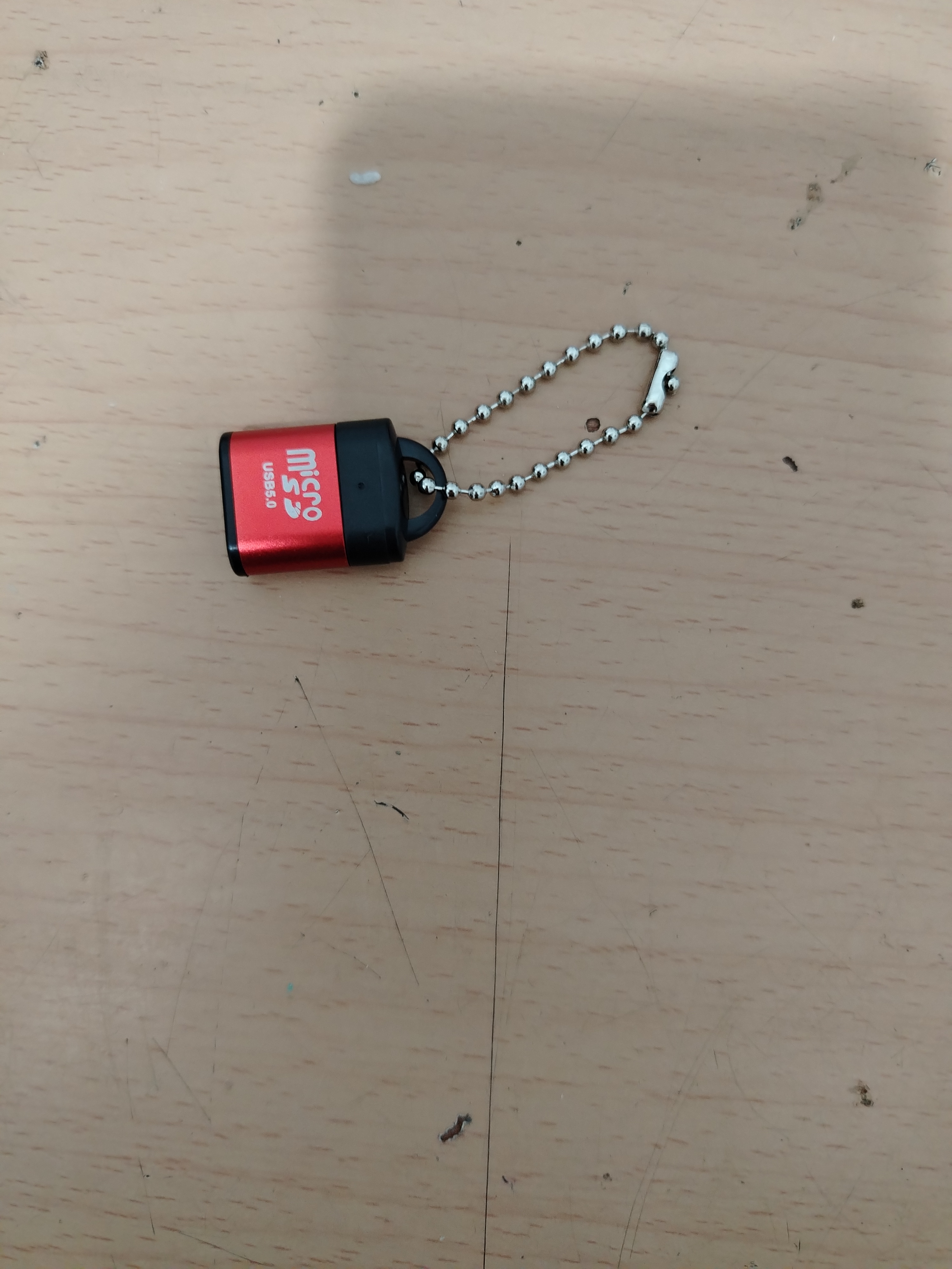 Картридер USB-адаптер Micro SD, черный