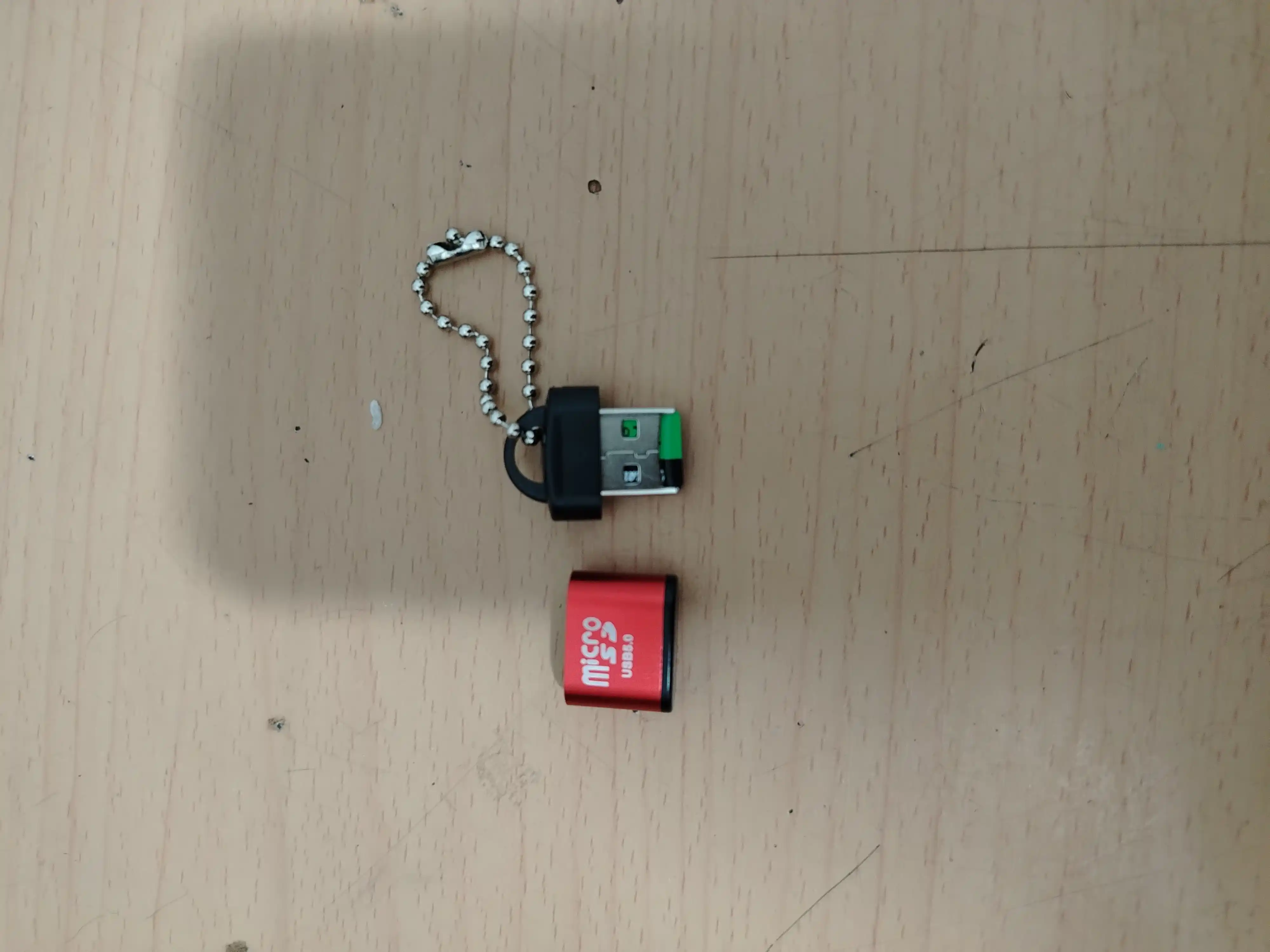 Картридер USB-адаптер Micro SD, черный