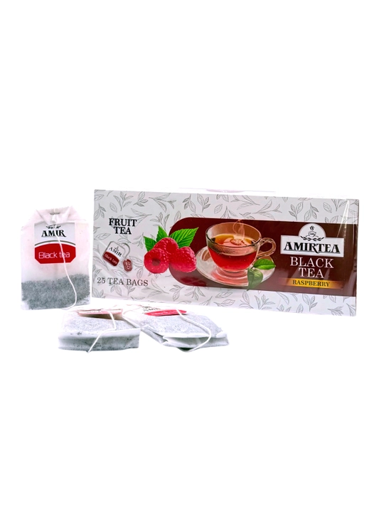 Qora choy “Malina” — 25 paketcha, 50 g