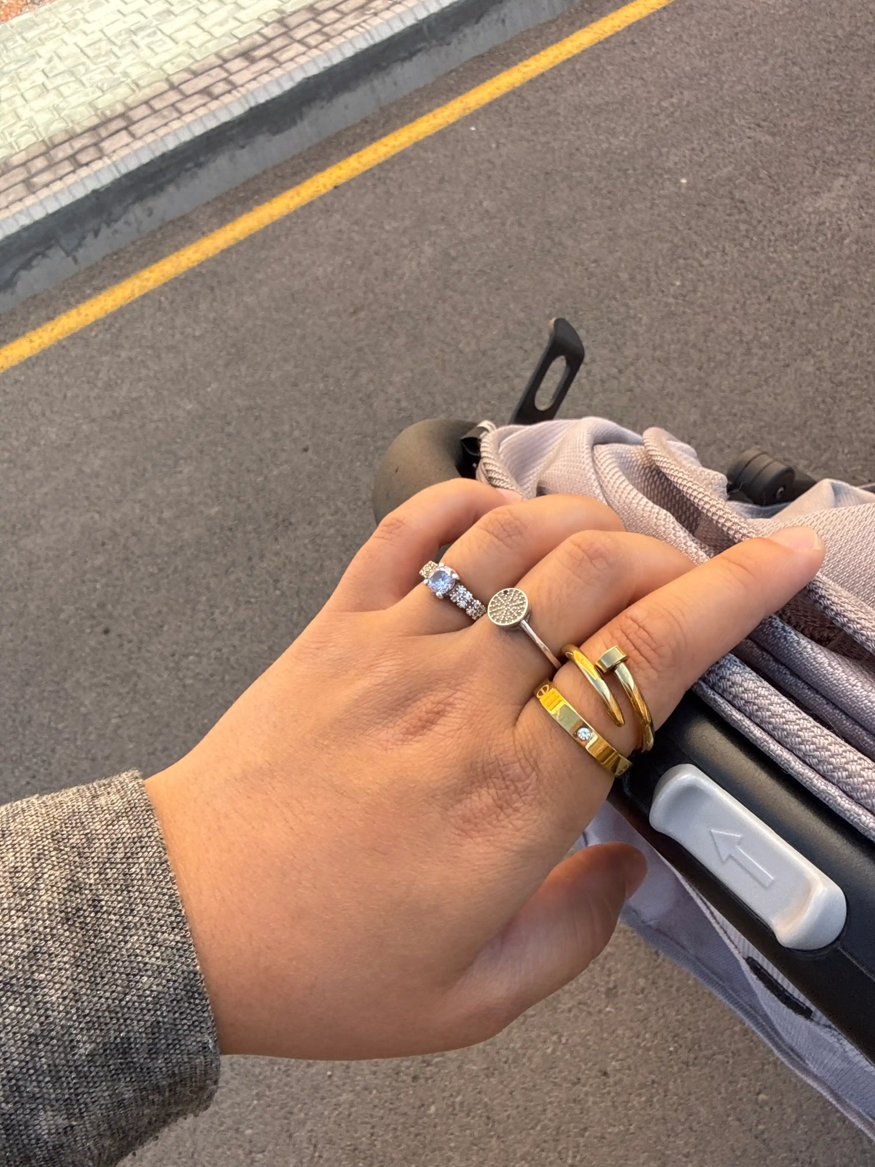 Набор в стиле Cartier из нержавеющей стали
