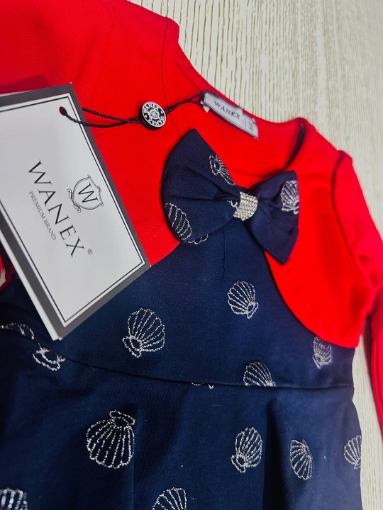 Qizlar uchun uzun yengli ko‘ylak — Wanex Kids Turkiya