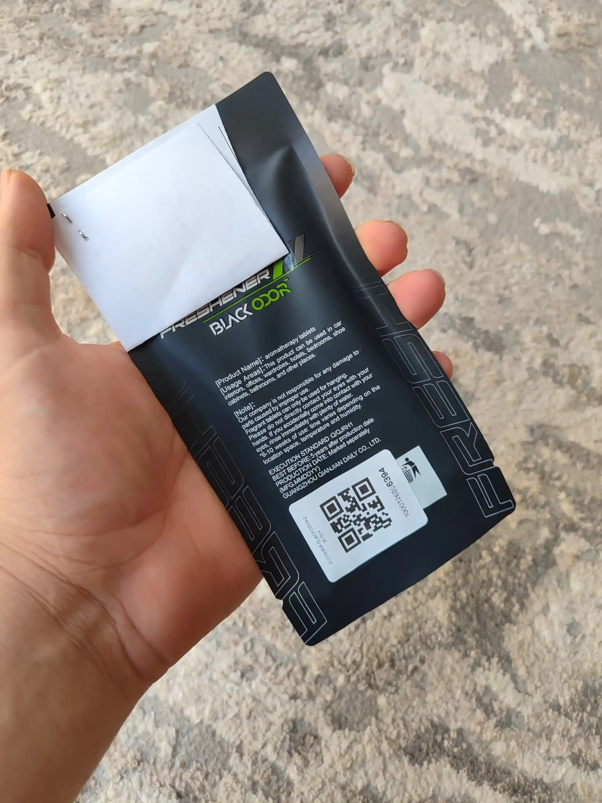 Mashina, uy, ofis uchun "BLACK ODOR" xushbo‘ylantiruvchisi va xushbo‘ylantiruvchisi