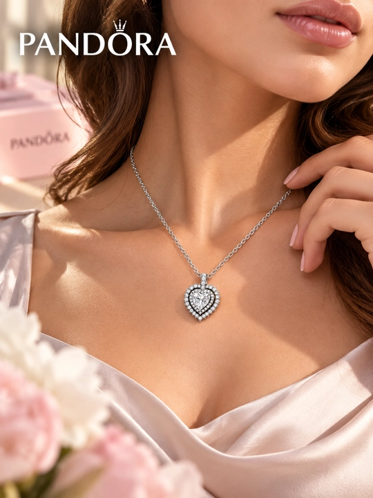 Ожерелье с подвеской в виде сердца 393099C01