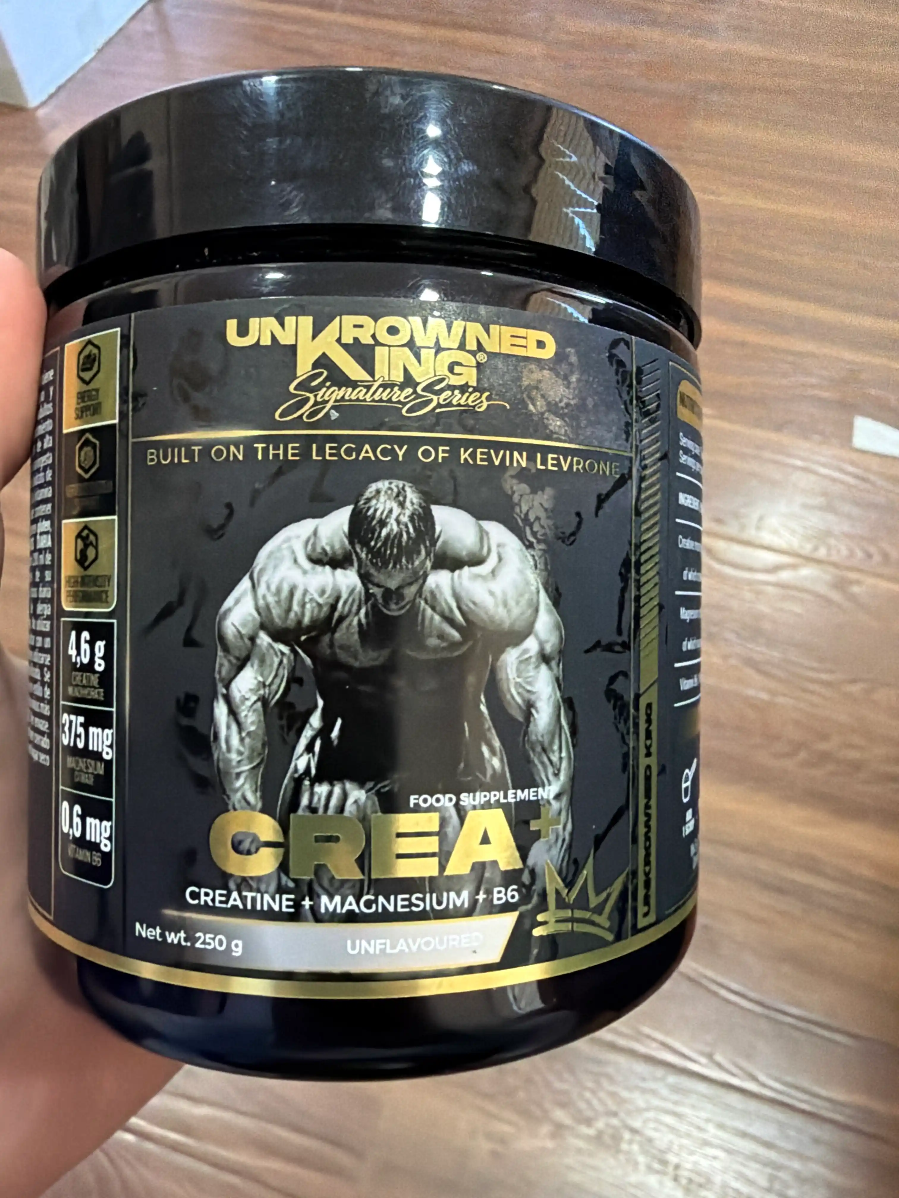 Креатин UnKrowned King CREA+, магний+B6, 250g, 50 порций