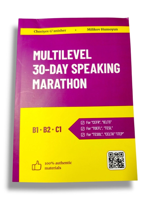"Multilevel 30-Day Speaking Marathon" (B1-B2-C1)